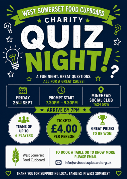 Food Cupboard Quiz Night